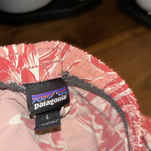 ♻️ Patagonia Floral Board Shorts Large Sustainable Material - Picture 7 of 9